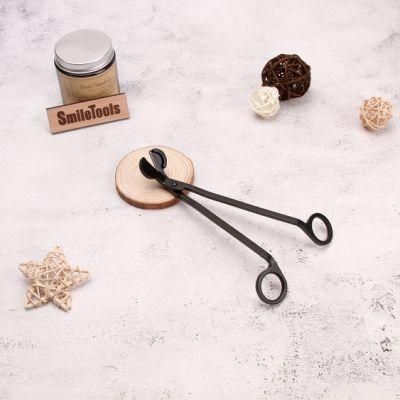 Custom Logo Candle Tool Candle Wick Cutter Trimmer Scissor with Stainless Steel