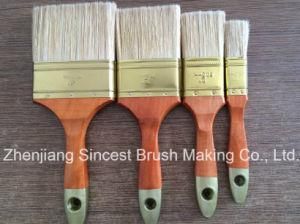 Paint Brush with Chinese Parasol Wooden Handle