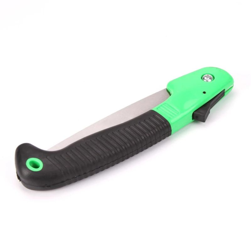 Sk5 Steel Blade Folding Pruning Saw for Outdoor