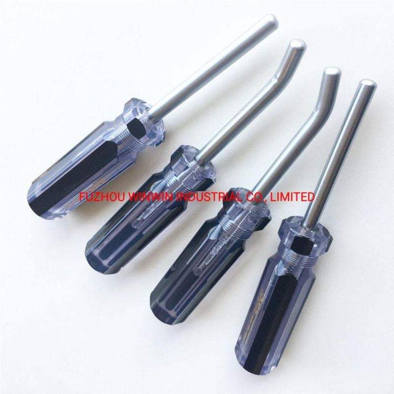 30 Degree CRV Round Head Screwdriver (WW-SD26B)