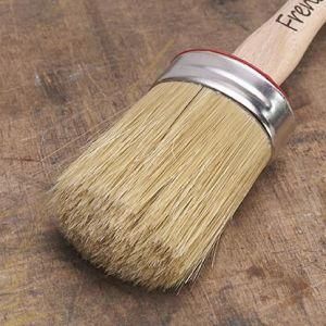 Blue and Green Stripe Paint Roller Brush with Handle