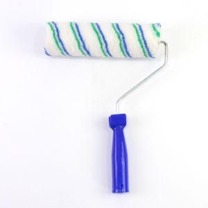 Cleaning Tool Professional 9 Inch Blue and Green Stripes Cheap Custom Paint Roller Brush Handle Tool