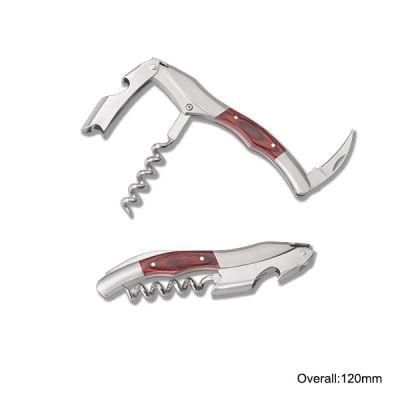 Promotional 2 Step Waiter&prime; S Corkscrew Opener with Wooden Handle