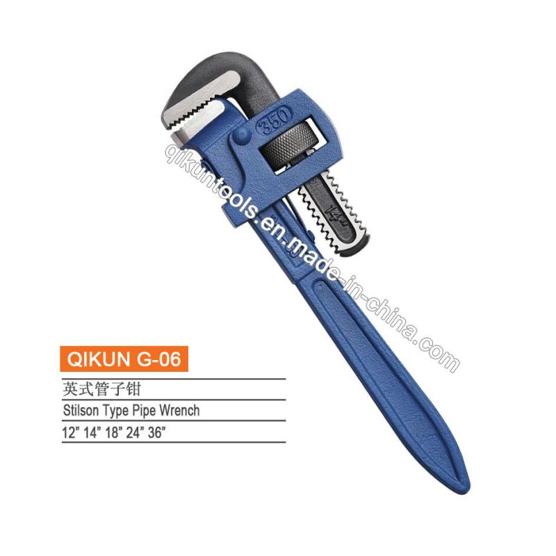 G-01 Construction Hardware Hand Tools American Type Heavy Duty Pipe Wrench