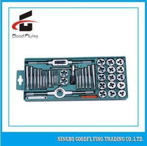 Universal Hand Tools of 40PC Tap and Die Set in Plastic Box