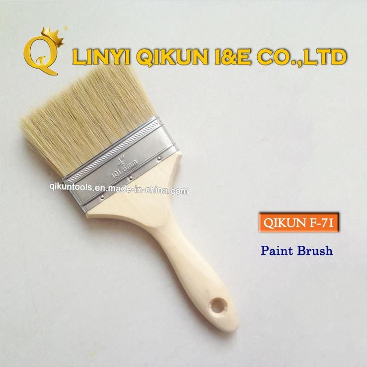 F-71 Hardware Decorate Paint Hand Tools Wooden Handle Bristle Roller Paint Brush