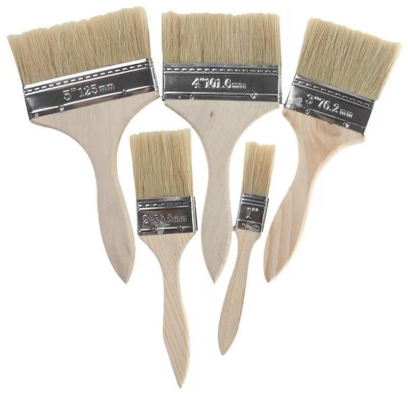 Plastic Handle Hair Brush, Paint Brush, Barbecue Brush, Cleaning Brush