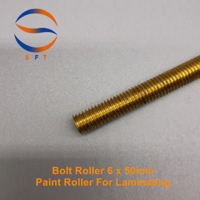 6mm Brass Bolt Screw Rollers Construction Tools for FRP Laminating