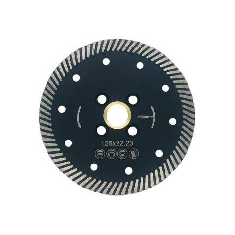 5 Inch Turbo Granite Saw Blade with Flang Hole