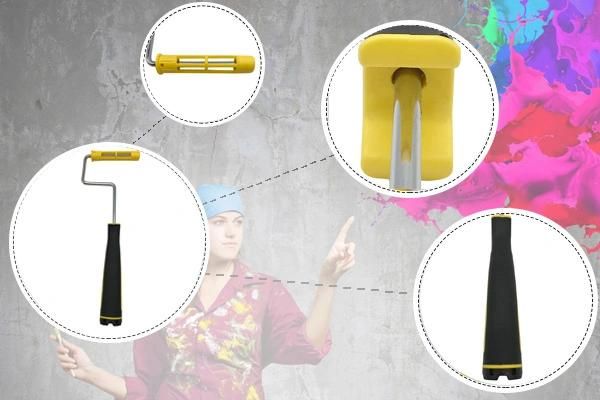 Mini Roller Frame System Paint Roller Frame Easy Roller Cover