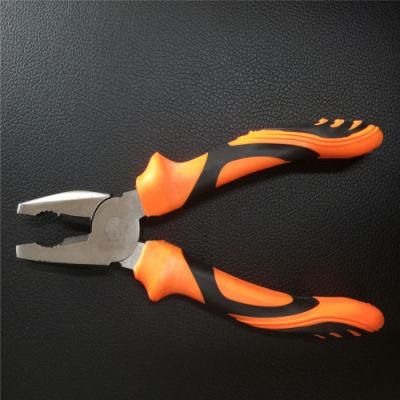 6&quot;/7&quot;/8&quot; Combination Cutting Plier with Double Color Handle