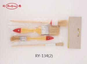 Paint Brush Set with Polybag with Header Tag for Paint