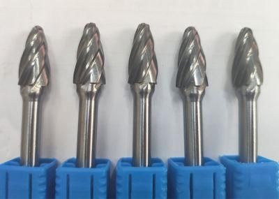 The Same SGS Aluminum Cut Tungsten Carbide Bur with Tree Shape