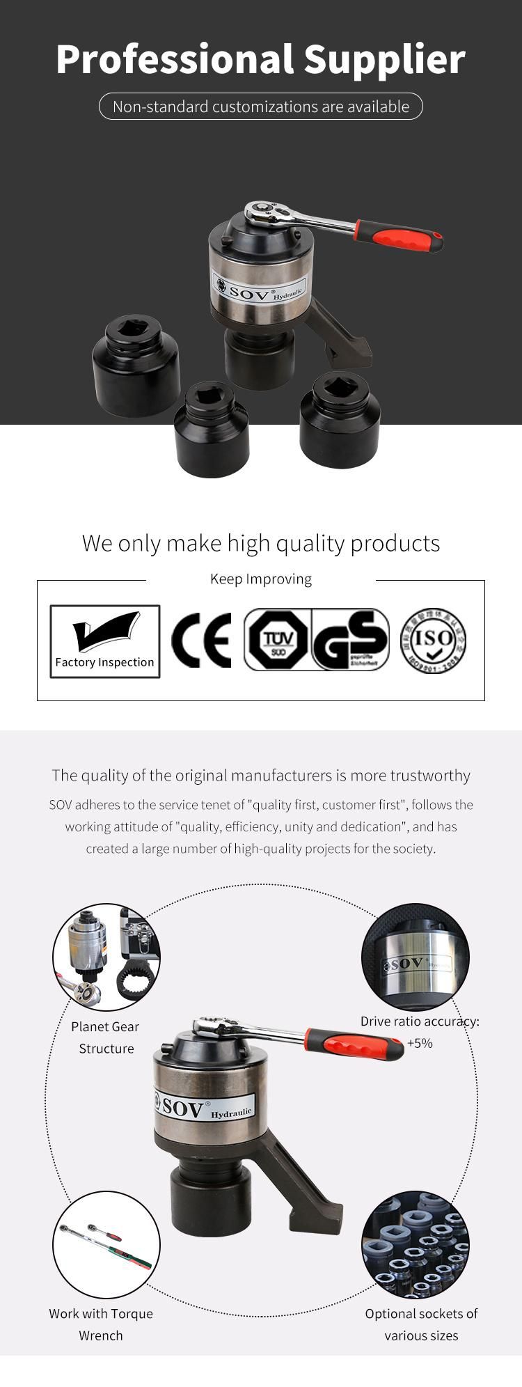 Mechanical Type Bolt Tools Torque Multiplier