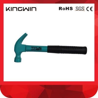 Nail Claw Hammer with Fiberglass Handle Bar