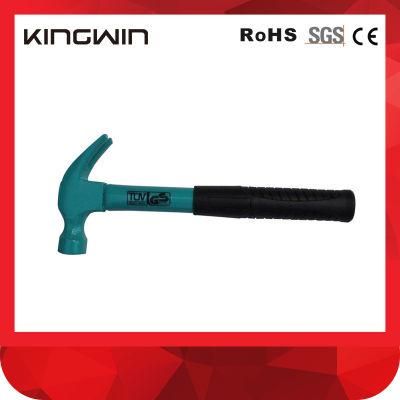 Nail Claw Hammer with Fiberglass Handle Bar