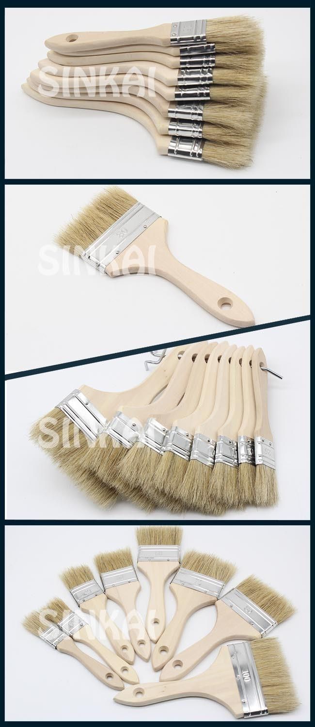 Tapered Filament Blend Bristle Cleaning Painting Brush