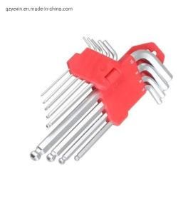 9PCS Extr Long Flat Point/Hex/Torx Allen Key Set with Ball End for The Impact Tool/Hand Tool/Power Tool/Electric Tool