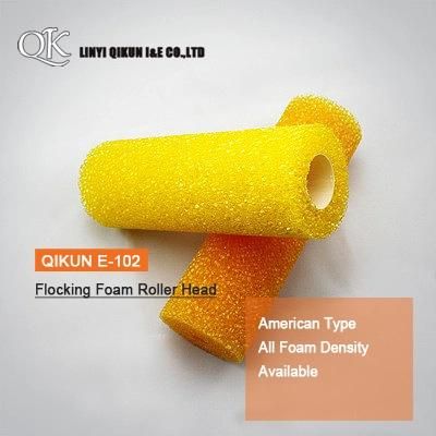 E-101 Orange Color European Type Flocking Foam Roller