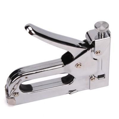 All Steel Construction Tacker Staple Gun with Comfortable Grip