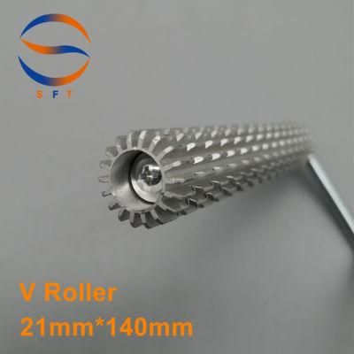 21mm Diameter Aluminium V Rollers FRP Tools for Fiberglass Laminating