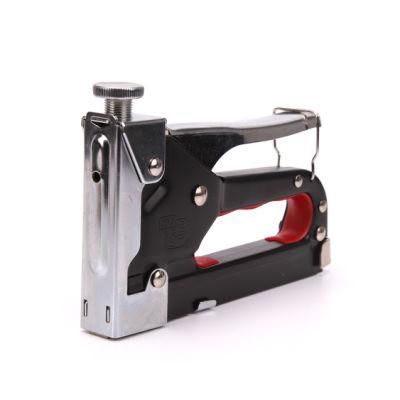 High-Quality Carbon Steel Upholstery Staple Gun for Woodworking Furniture Building