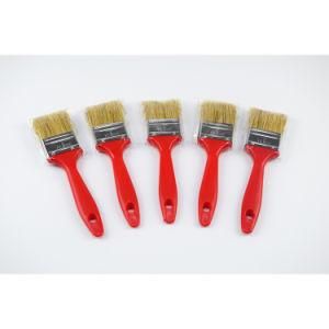 2&prime;&prime; Yellow Brush Wire Red Handle Paint Brush for Decoration