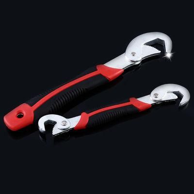 2PCS Portable Adjustable Spanner Quick Snap and Grip 9-32mm Wrench Universal Multi-Function Wrench
