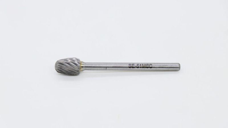 Single Cut SE Tungsten Carbide Burr for Rounded Contouring