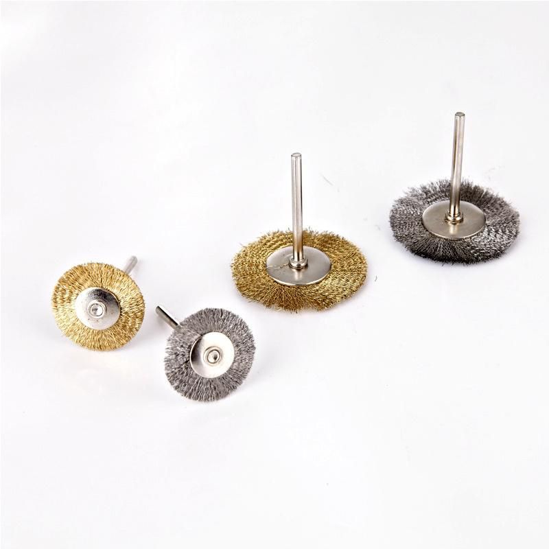 Small Flower Head Polishing Brush for Wood Floating Root Carving