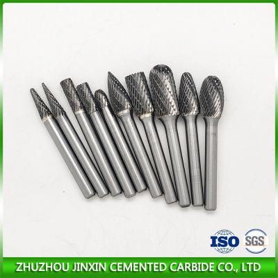 10PC Tungsten Carbide Rotary Burrs Set Die Grinder Bits for Carving, Polishing, Engraving and Drilling
