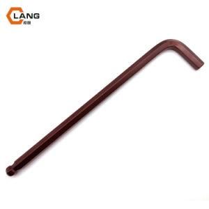 Factory Supply Exquisite Bronze L Type Ball End Hex Key