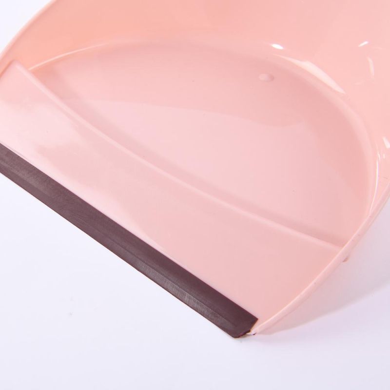 Portable Dust Pan Set Broom and Dustpan Cleaning Hand Tool Plastic Dustpan Brush Set for Floor Sofa Desk Car