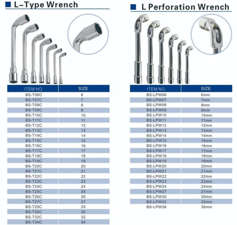 L Type Wrench Hex Socket, Removal and Install Tool