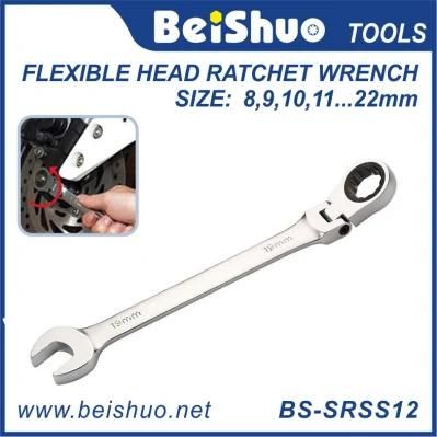 6-32mm 72 Teeth Mirror Polishing Combination Ratchet Spanner