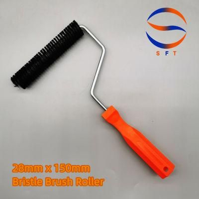 28mm Diameter 150mm Length Bristle Rollers with Zinc Plated Handles