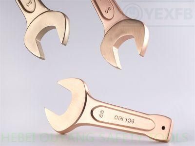Non-Sparking Slogging/Striking Open Spanner/Wrench, Al-Cu or Be-Cu Atex Tools