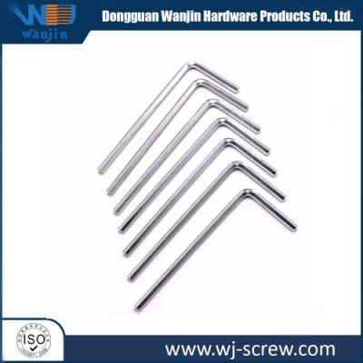 High Precision Cr-V Ball Point L Shape Hex Allen Key for Furniture Fitting