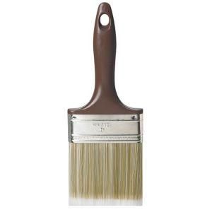 2&quot; High Quality Black Nylon Material with Yellow Plastic Handle Paint Brush