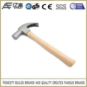 Customization Forging Carbon Steel Tools Claw Hammer with Wood Handle
