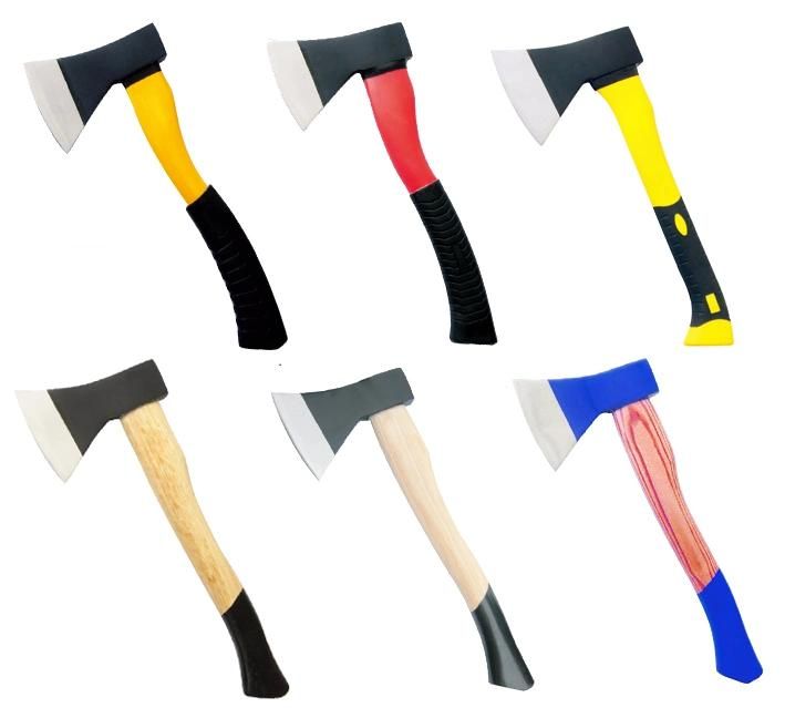 Double Color Plastic-Coating Fiberglass Handle Hatchet