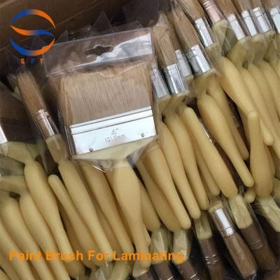 Discount Customized Solvent Resistant White Bristol Laminating Paint Brushes