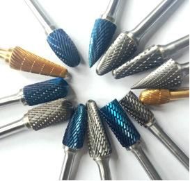 SPG-Tree with Pointed End Long Shank Carbide Burrs