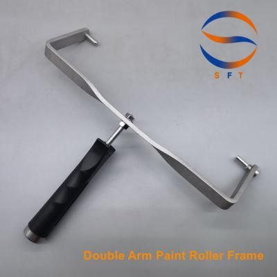 300mm OEM Aluminium Double Arm Paint Roller Handles Paint Tools