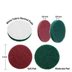 Cosmetic Waxing Flat Sponge Wheel Polishing Wool Cushion
