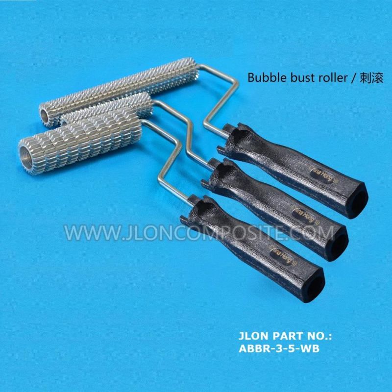 FRP Tools Aluminum Fiberglass Bubble Roller for FRP Hand Laminate