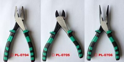 Germany Type Combination/Diagonal Cutting/Long Nose Pliers Two Color Handle