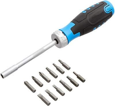 12-in-1 Magnetic Ratchet Screwdriver Set