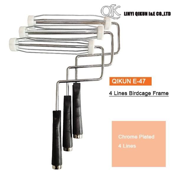 E-46 American Type 4 Lines Birdcage Paint Roller Frame Hardware Hand Tools