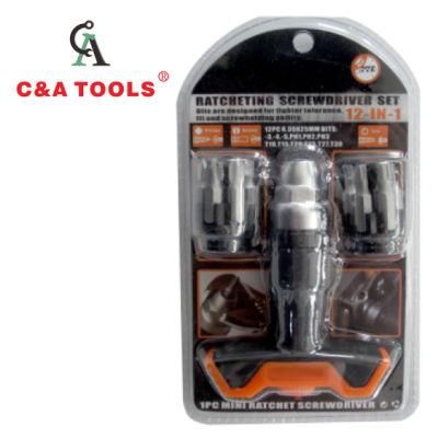 12PC Ratchet Screwdriver Set Tools Set